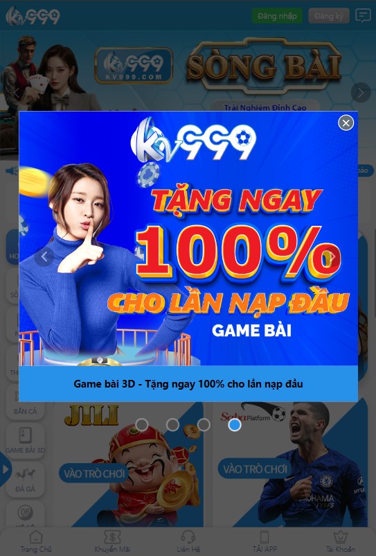 Hệ sinh thái trò chơi tại KV999