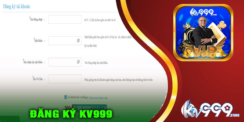 Đăng ký kv999
